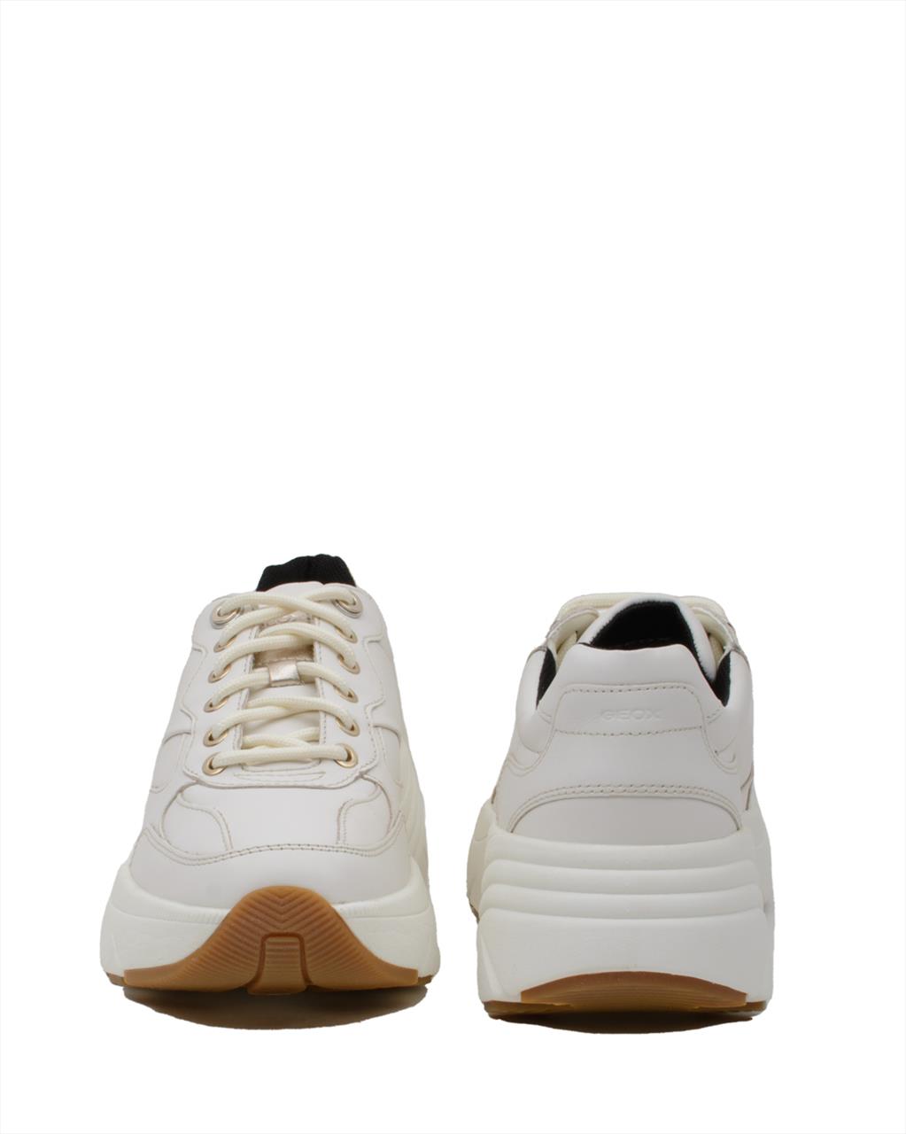 Γυναικεία Sneakers GEOX DIAMANTA D26UFA 00085 C1002 OFF WHITE Zakro Shoes