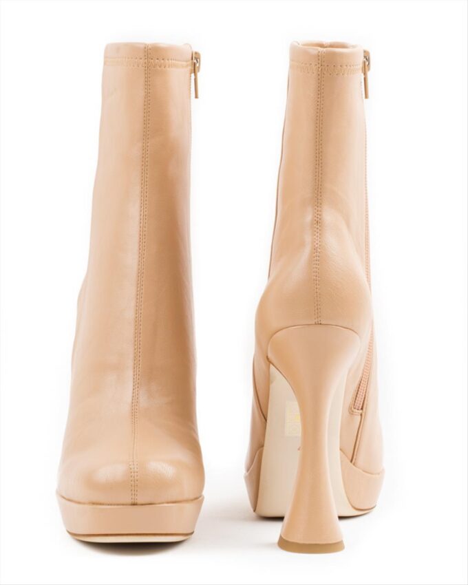 JEFFREY CAMPBELL BEL-AIR BOOTIES 0101003336 BEIGE