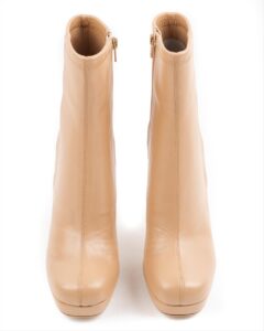 JEFFREY CAMPBELL BEL-AIR BOOTIES 0101003336 BEIGE