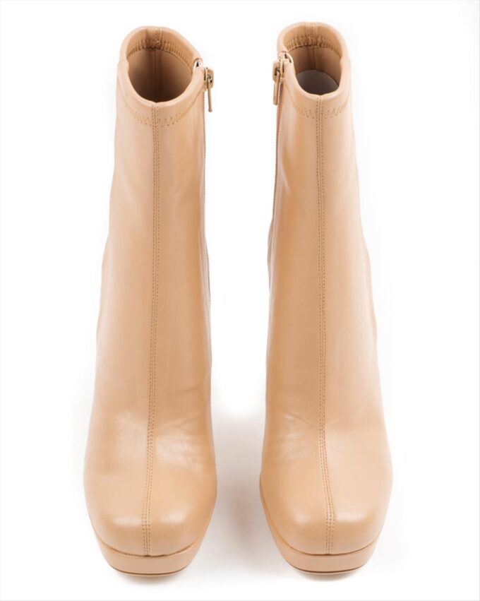 JEFFREY CAMPBELL BEL-AIR BOOTIES 0101003336 BEIGE