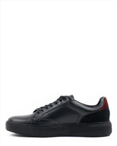 Ανδρικά Δερμάτινα Sneakers VICE 44302 BLK