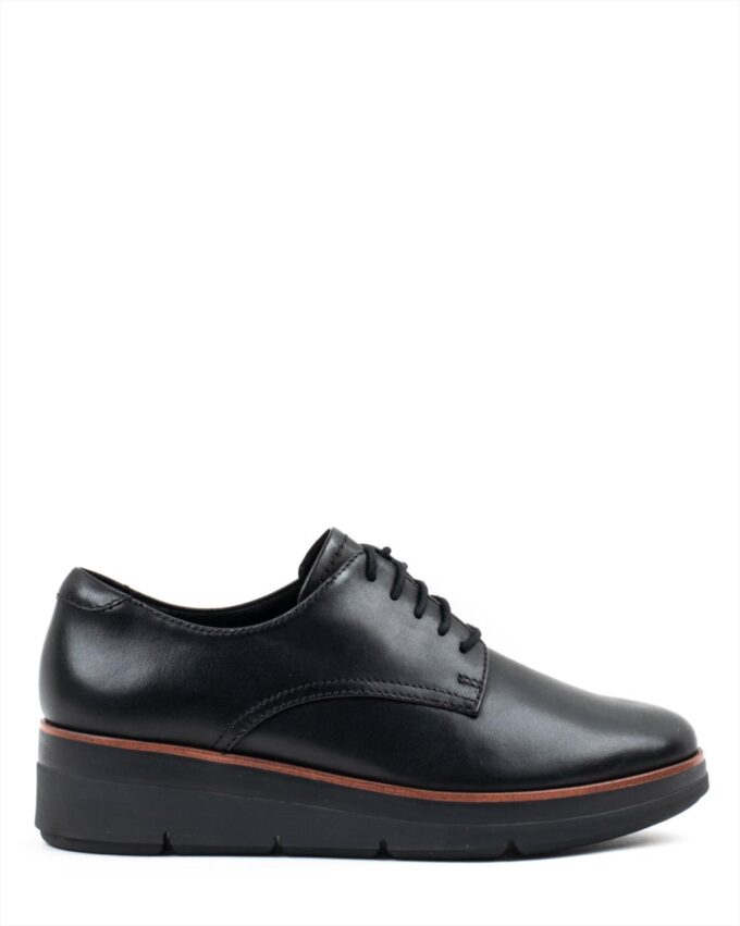 Oxfords CLARKS SHAYLIN LACE 26153593 BLACK