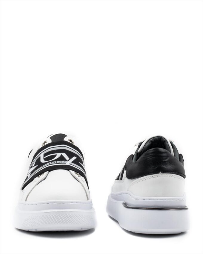 Γυναικεία Χαμηλά Sneakers BYBLOS BB-041 ΛΕΥΚΟ