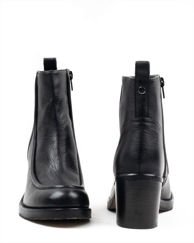 Γυναικεία Δερμάτινα Ankle Boots Paola Ferri D7533 Vit Granada Blk